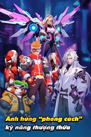 Hệ thống anh hùng kỹ năng cực mạnh