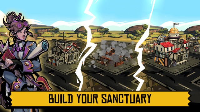 Xây dựng thánh địa của bạn ở thế giới hậu tận thế zombie trong game Days of Doom