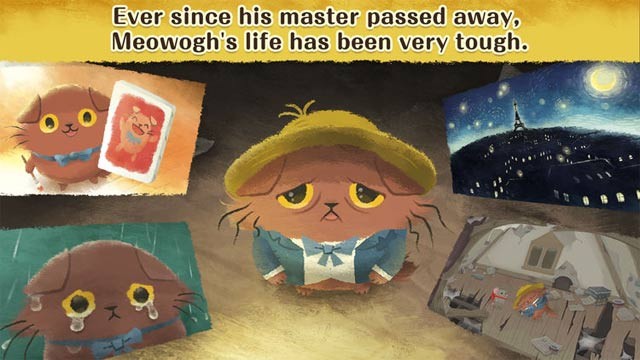 Sau khi người chủ qua đời, cuộc sống của Meowogh đã trở nên rất khó khăn