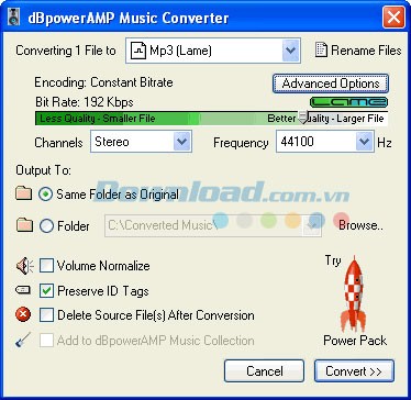 dBpowerAmp Music Converter