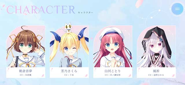 Đắm chìm vào câu chuyện tình lãng mạn với bốn nữ chính dễ thương