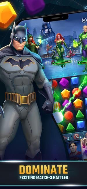 DC Heroes and Villains kết hợp cuộc chiến siêu anh hùng với giải đố match-3