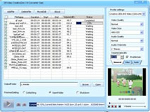 DDVideo Creative Zen Video Converter Gain