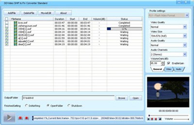 DDVideo SWF to FLV Converter Standard