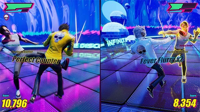 Hợp tác hoặc cạnh tranh trên bảng xếp hạng của Dead as Disco game