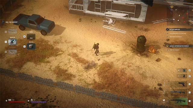 Tìm kiếm nhu yếu phẩm rồi mang chúng trở về an toàn