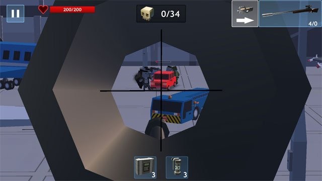 Thực hiện nhiệm vụ giết zombie