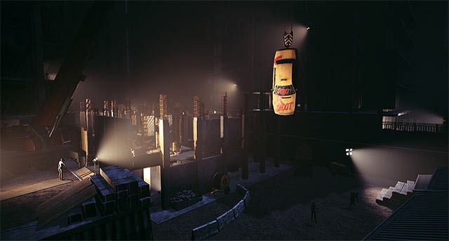 Cẩn thận với những chiếc xe được đánh dấu bằng sơn đỏ nếu không muốn thu hút sự chú ý của zombie