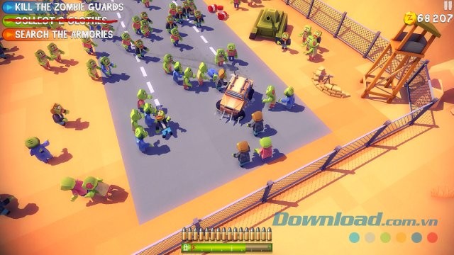 Zombie bủa vây xung quanh