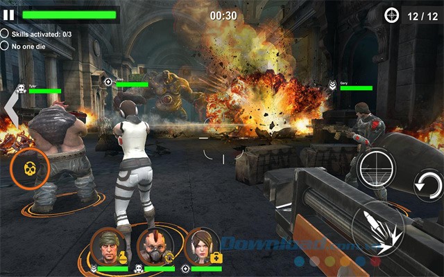 Giao diện game Dead Warfare: Zombie cho Android
