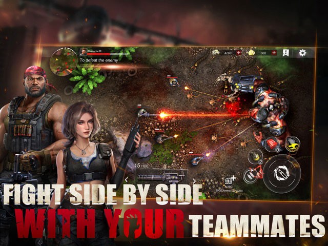 Chiến đấu bên cạnh những đồng đội của bạn