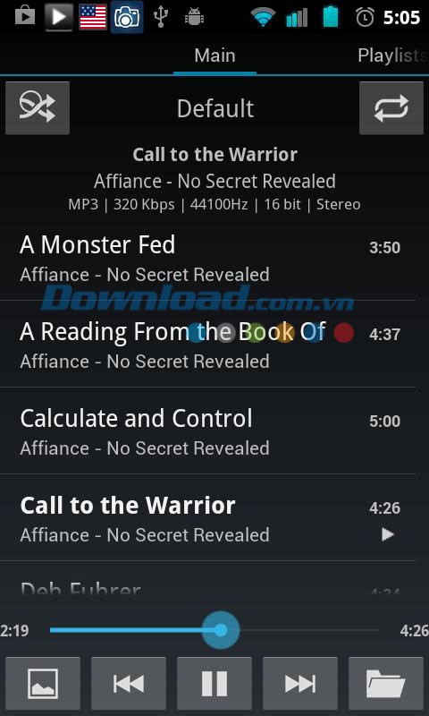 DeaDBeeF Player for Android
