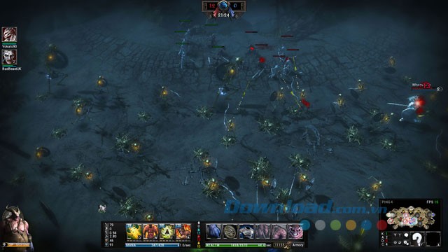 Thế giới tối tăm trong game