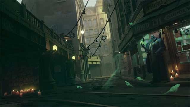 Game lấy bối cảnh thị trấn Châu Âu phong cách Steampunk