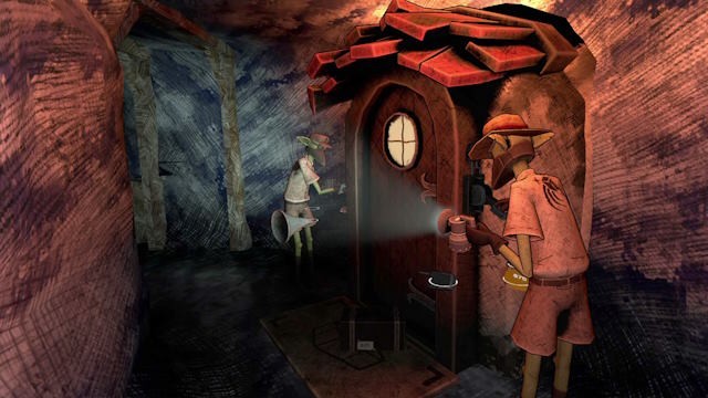 Bạn và đồng nghiệp phải vận chuyển bưu kiện vào những đường hầm tối om