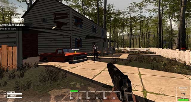 Chiến đấu với Zombie, Raider và động vật hoang dã để sống sót