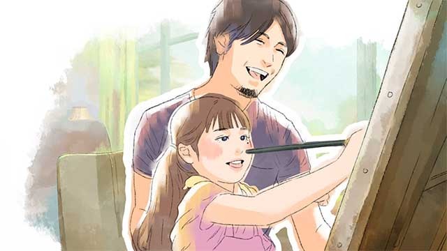 Trải nghiệm cuộc đời của một cô gái qua đồ họa phong cách màu nước