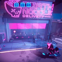 Death Noodle Delivery - Game lướt ván ship mì hấp dẫn