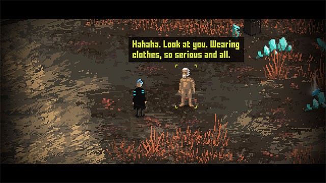 Tương tác với NPC theo cách riêng trong Death Trash