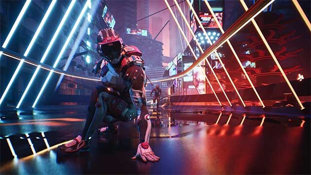 DeathSprint 66 là game chạy đua arcade độc đáo lấy bối cảnh tương lai