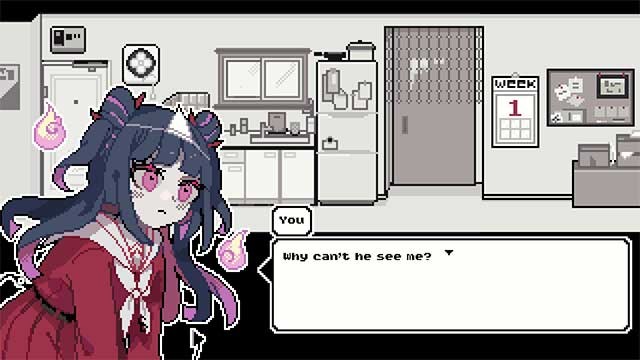 Nhân vật chính của Decollate Decoration là một cô gái vừa trở thành ma