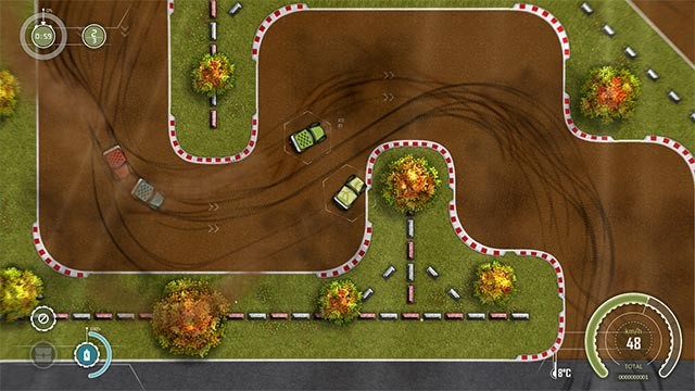 Gameplay của Decoy game là sự pha trộn giữa hành động, đua xe, bắn súng và sinh tồn