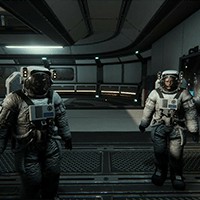 Deep Dark Space: Game kinh dị co-op về quái vật không gian