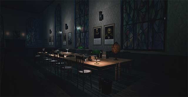 Môi trường đen tối, ngột ngạt, kết hợp với đồ họa chân thực