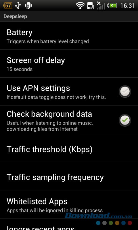 Deep Sleep Battery Saver for Android