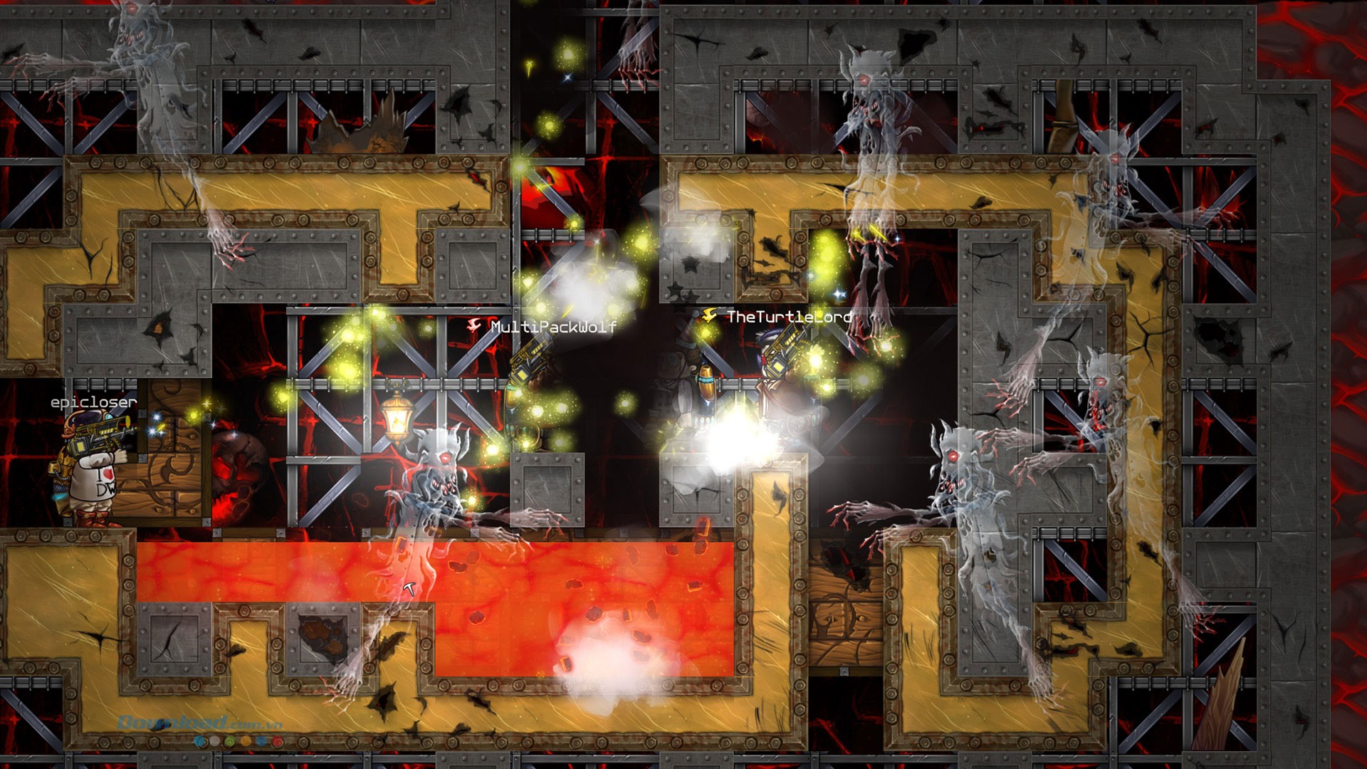 Chiến đấu với quái