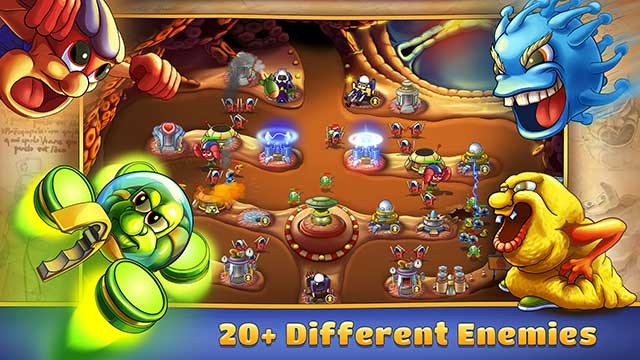 Chiến đấu với hơn 20 kẻ thù khác nhau