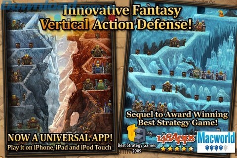 Game phòng thủ tháp theo chiều dọc mới lạ và hấp dẫn