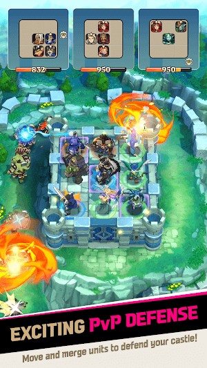 Trải nghiệm phòng thủ PvP đầy phấn khích