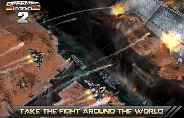 Tham gia cuộc chiến tranh toàn cầu trong game Defense legend 2