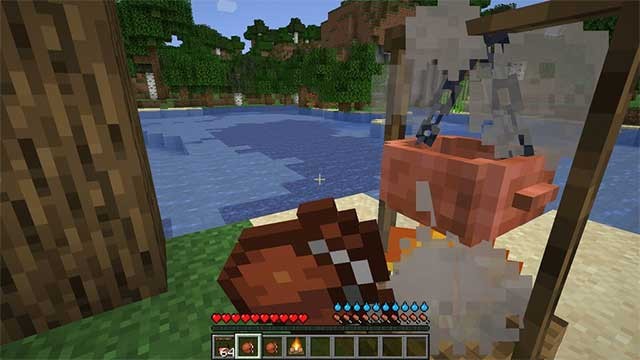 Cũng giống như thức ăn, bạn sẽ cần cung cấp đủ nước cho nhân vật để tồn tại