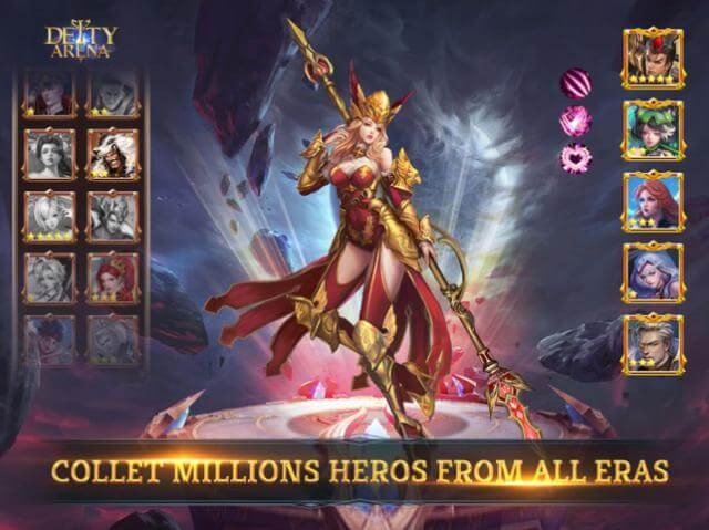 Thu thập hàng triệu anh hùng từ tất cả các thời kỳ