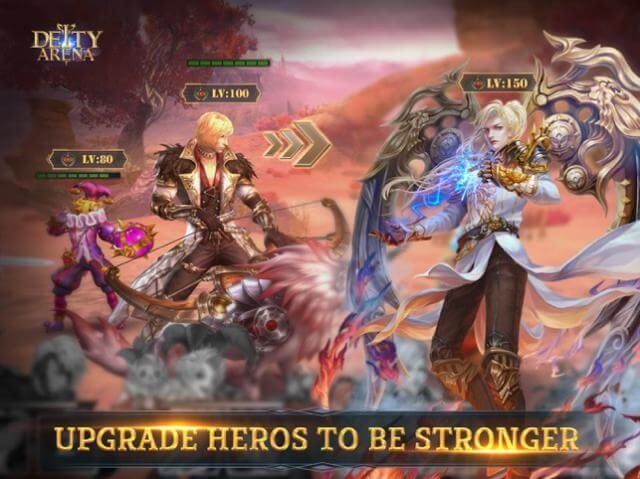 Nâng cấp anh hùng của bạn trở nên mạnh mẽ hơn