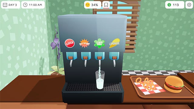 Hoàn thành đơn hàng bánh mì kẹp và đồ uống theo đúng yêu cầu của thực khách