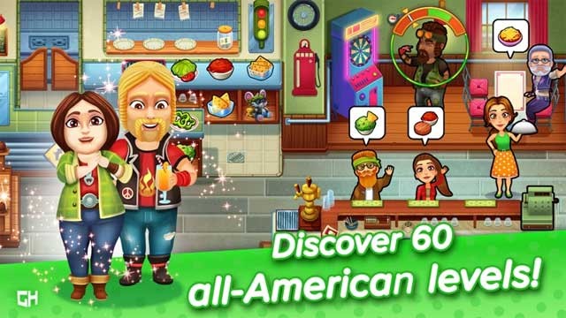 Delicious - Emily's Road Trip bao gồm hơn 60 level quản lý thời gian thách thức