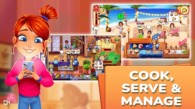 Nấu ăn, phục vụ và quản lý nhà hàng của bạn trong game Delicious: Taste of Truth