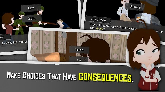 Đưa ra các lựa chọn và dẫn tới các kết thúc khác nhau