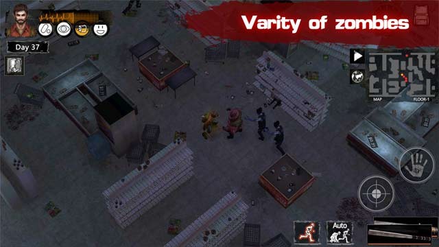 Game sinh tồn trong thế giới Zombie - Delivery from the Pain iOS