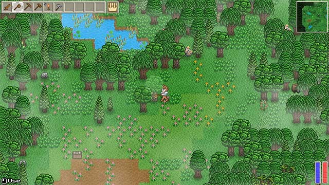 Đi đến các vùng đất xa và rộng để khai thác và tìm kiếm vật liệu