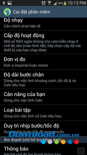 Đếm bước chân for Android
