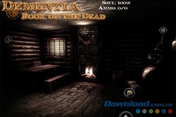 Đồ họa 3D tăng cảm giác thực tế khi trải nghiệm Dementia: Book of the Dead cho Android