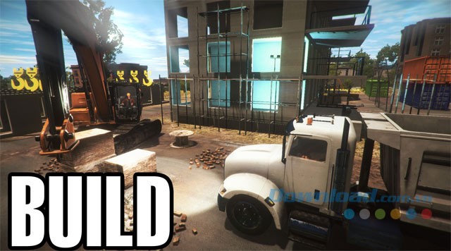 Xây dựng công trình trong Demolish & Build 2018