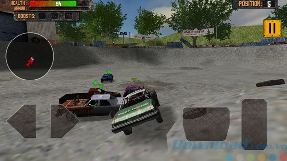 Đâm đối thủ từ hai bên