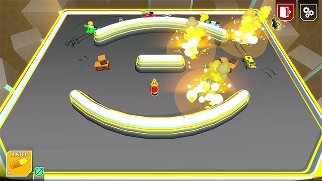 Đúng như tên gọi, Demolition Party là đấu trường phá hủy thực sự, không có chỗ cho sự khoan nhượng