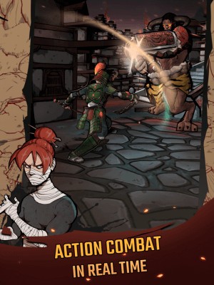 Hành động chiến đấu thời gian thực trong game Demon Blade