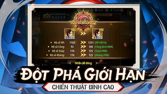 Đột phá giới hạn, chiến thuật đỉnh cao